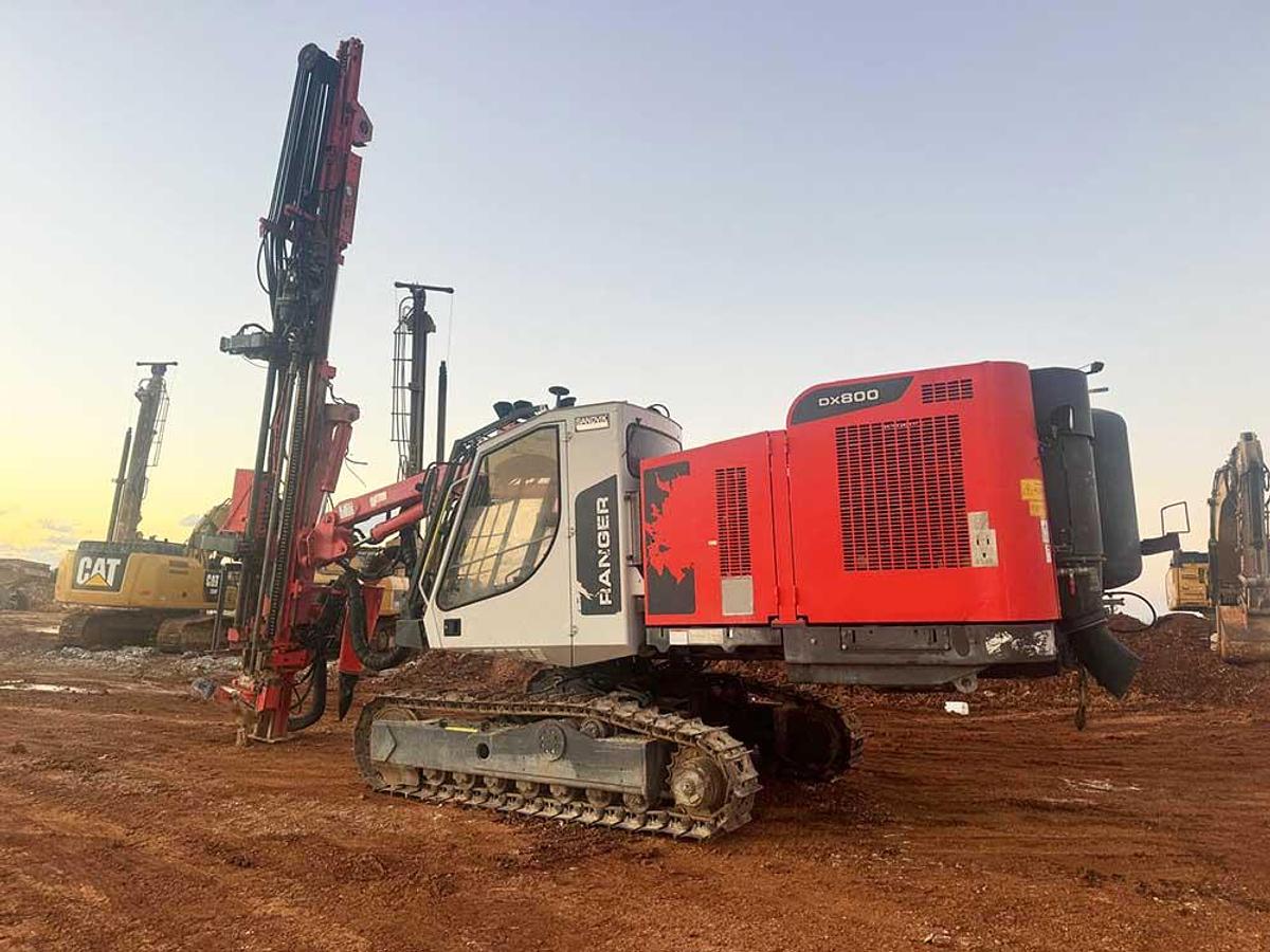 Used 2017 SANDVIK DX800
