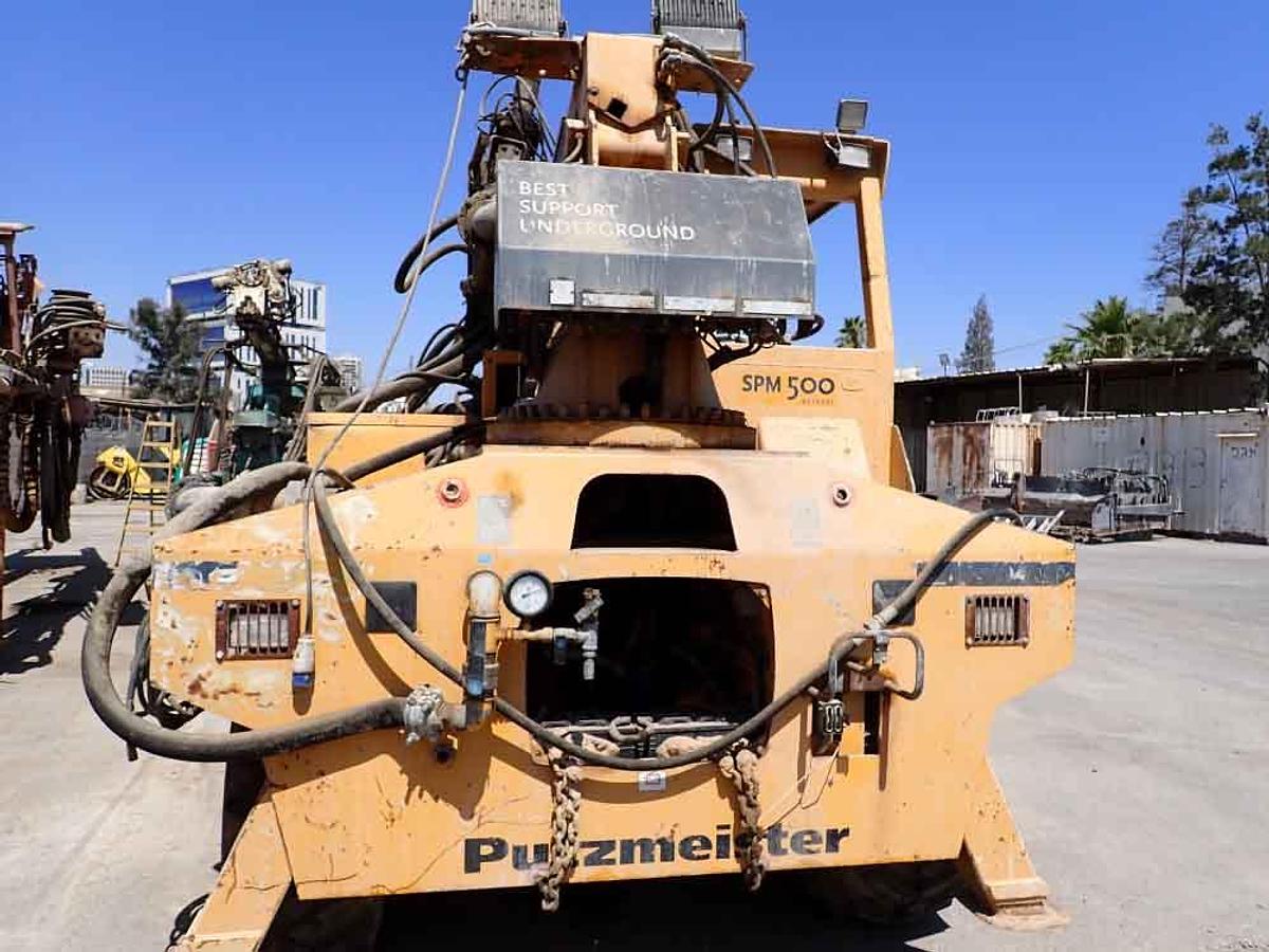 Used 2018 PUTZMEISTER SPM 500 WETKRET