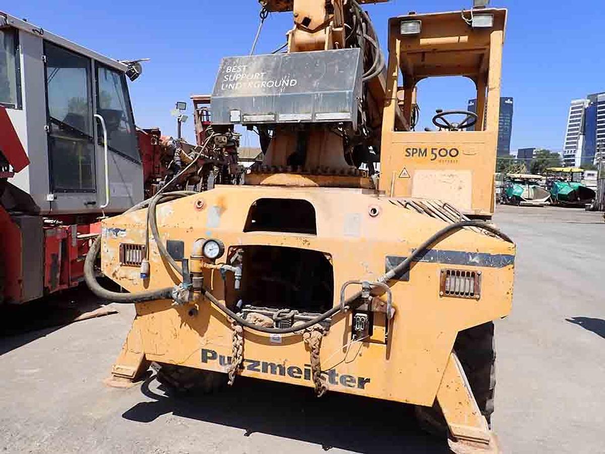 Used 2018 PUTZMEISTER SPM 500 WETKRET