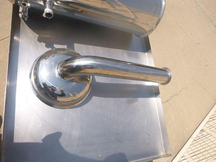 Used Heat Exchanger, Shell & Tube, 13.5 SF, S/st, Single Pass, B #S744238