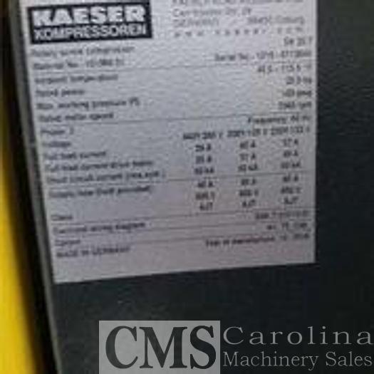 Used 2012 Kaeser SK 20 T