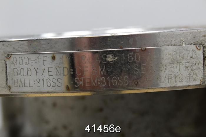 Used Fps Model 9650-0480-2507-0015 4" Ball Valve #41456