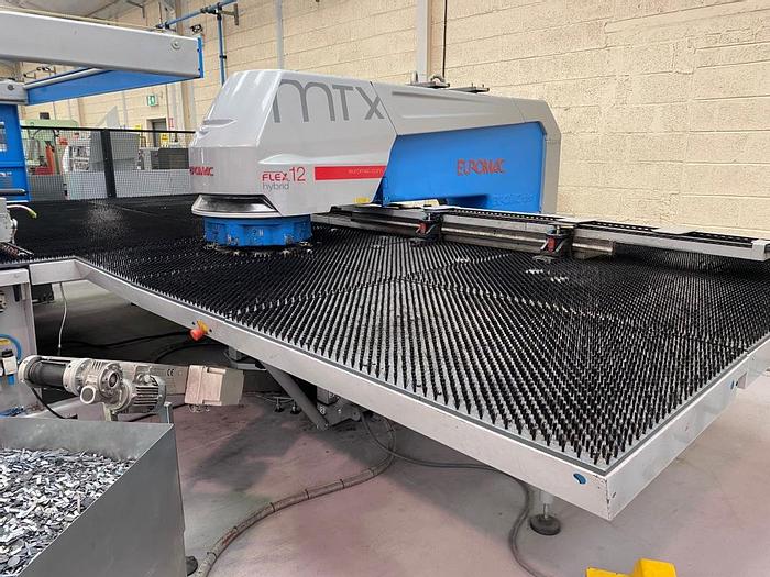 Used 2014 Euromac MTX Flex 12 Hybrid CNC Punching Machine with Automation