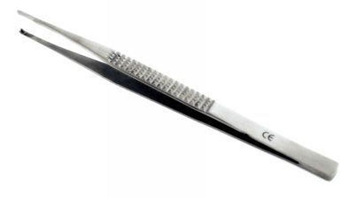 Used Forceps Tissue Dissecting Bickford 1 in 2 Teeth 230mm (9in)