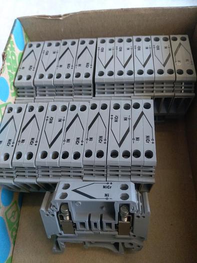 1400 Durchgangsklemmen, Reihenklemmen + Zubehör, , neu -70%