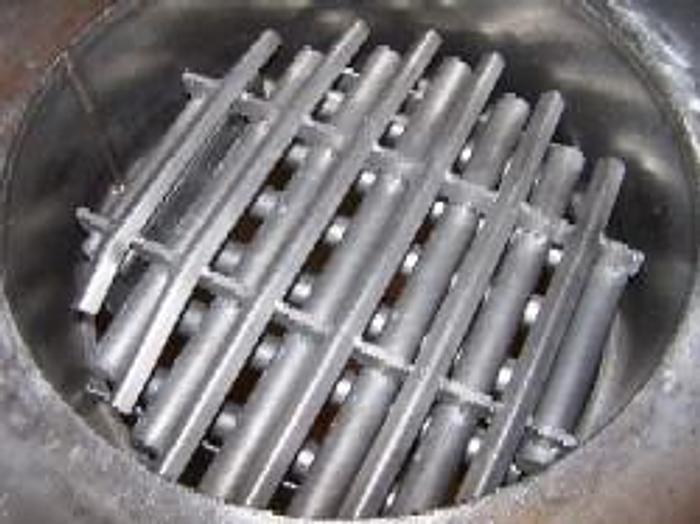 Used Used Tote Bin discharge magnetic separator