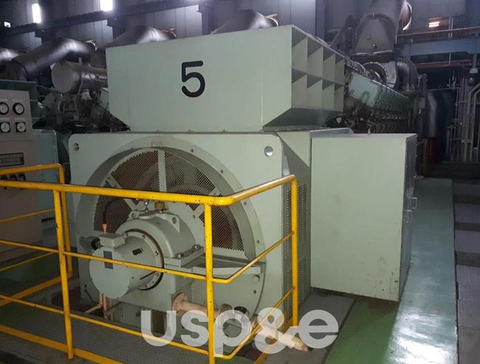 Used 39.2 MW 1998 Used Mitsubishi 18KU30A HFO Generator Sets