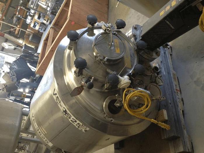 Used 125 GALLON (500 LITER) FELDMEIER REACTOR – SANITARY S/S (#7963)