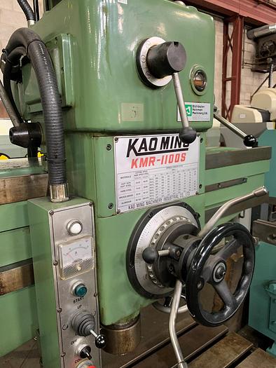 Used 4' ARM, KAO-MING, KMR-1100S, RADIAL ARM DRILL