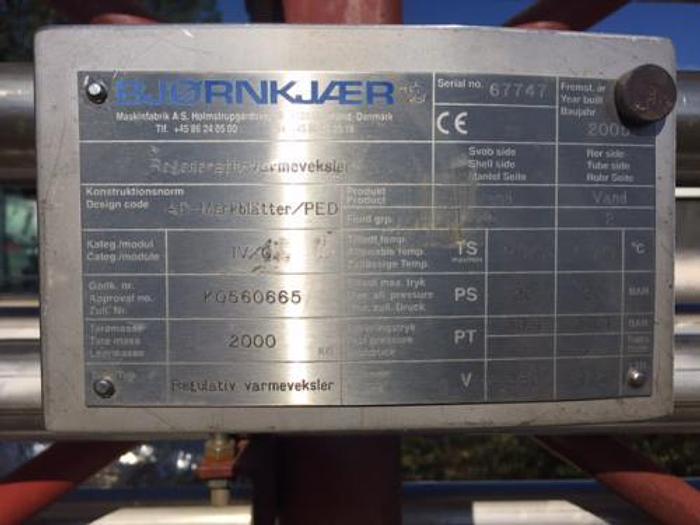 Used Bjørnkjær rørveksler