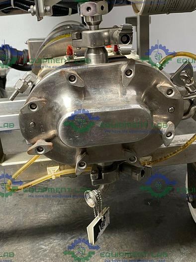 Used Millipore Tangential Flow Filtration System Skid w/ Waukesha 015 Pump & More