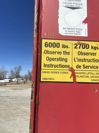 Used 2006 Sterling Flatbed Hiab Crane Truck