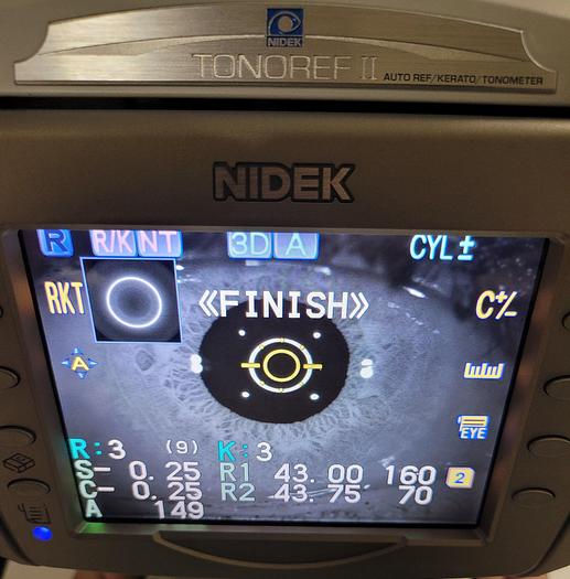 Used 2013 NIDEK Tonoref ll