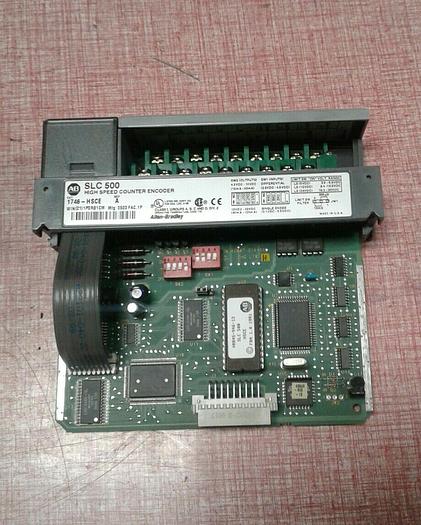 Used ALLEN BRADLEY 1746-HSCE PLC HIGH SPEED COUNTER ENCODER MODULE SERIES A