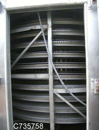 Used Refrig, Freezer, Spiral, King Air Kurtain, Mdl 2-25, 15, Bel #C735758