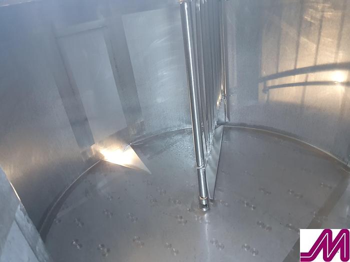 Used Damrow Double O Stainless Steel Cheese Vat Capacity 10,000 Litres