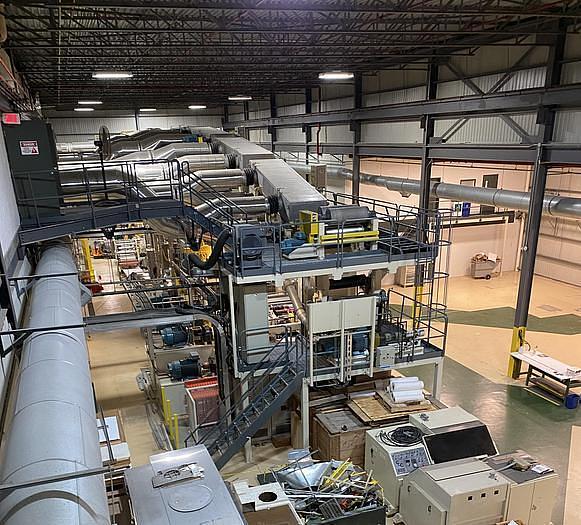 Used (4) 30" VALLMET DRYERS FLOATION WITH COMPLETE AIR SYSTEM MFG 2000