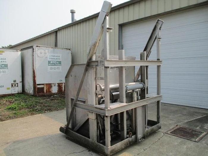 Used AFECO Vat Dumper; Md#15C; Two-Stage; 8' Dump Height