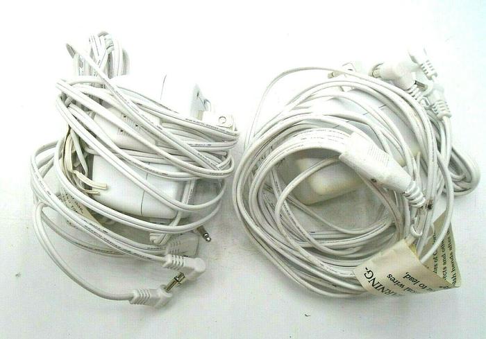 Lemax Street Lamp Set Lot of 7 14 Vintage Village People /& 2 Adapters