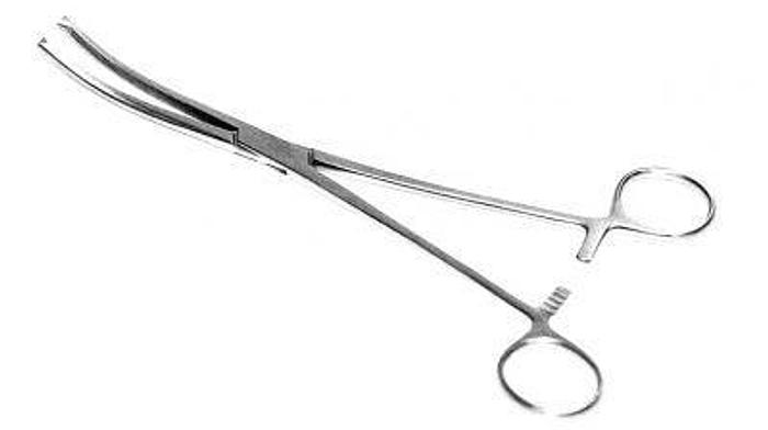 Used Forceps Artery Rochester Oschner Curved 230mm (9in)