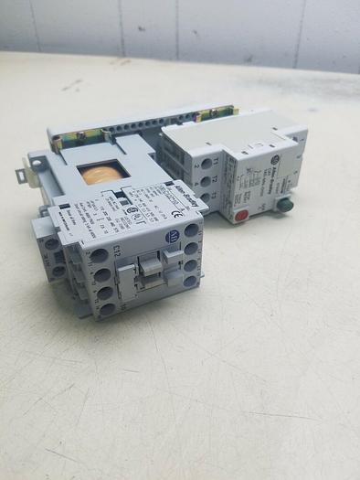 Used ALLEN BRADLEY 140-MN-0100, 140-A01, 140-DC1, 100-C12Z*10.