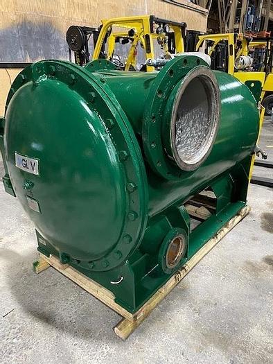 Used GL&V MODEL M-32 HORIZONTAL PRESSURE SCREEN WITH MOTOR