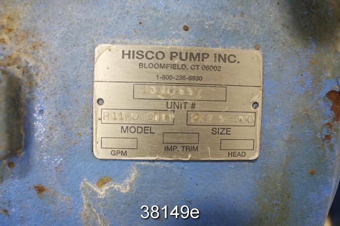 Refurbished Rotojet Pump RGB DI D600 High Pressure Pump #38149