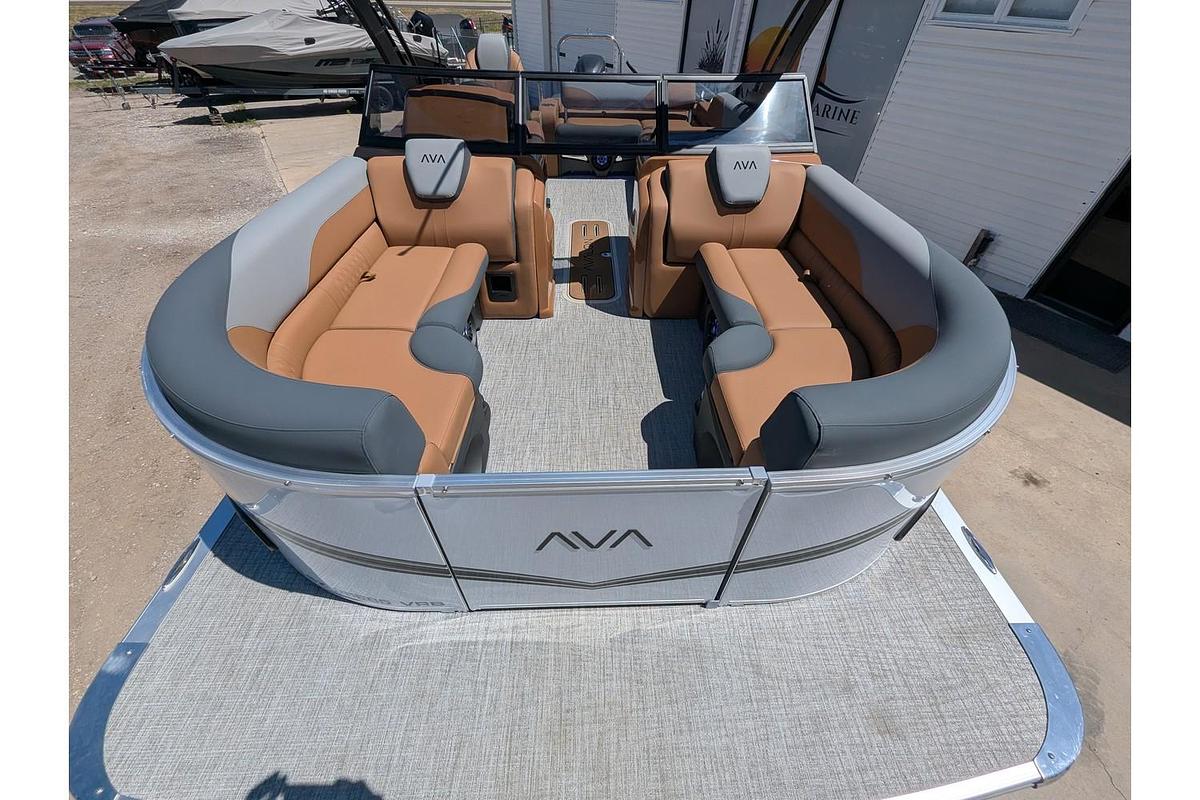 2026 Avalon 25E85 LSZ Versatile Rear Bench Windshield Tritoon