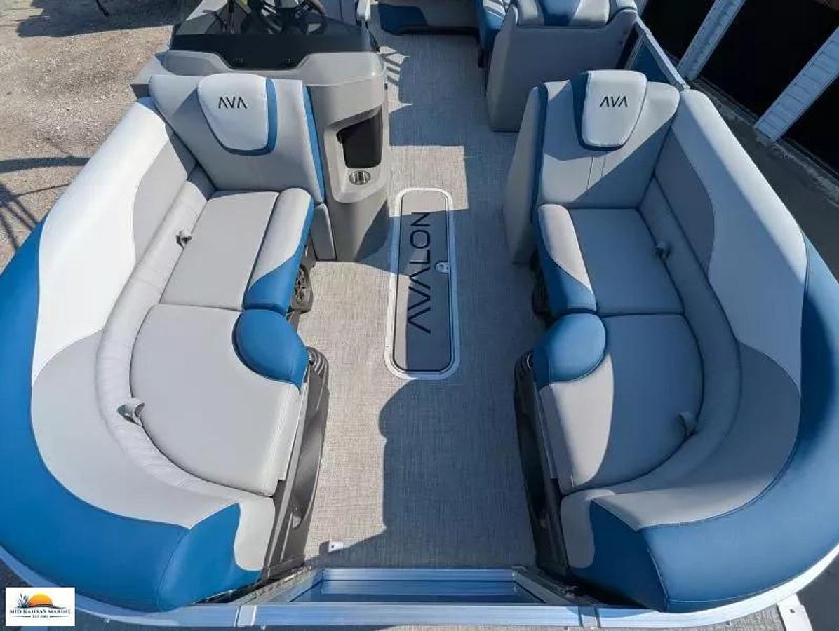 2026 Avalon 2185 LSZ Cruise Rear Bench Tritoon