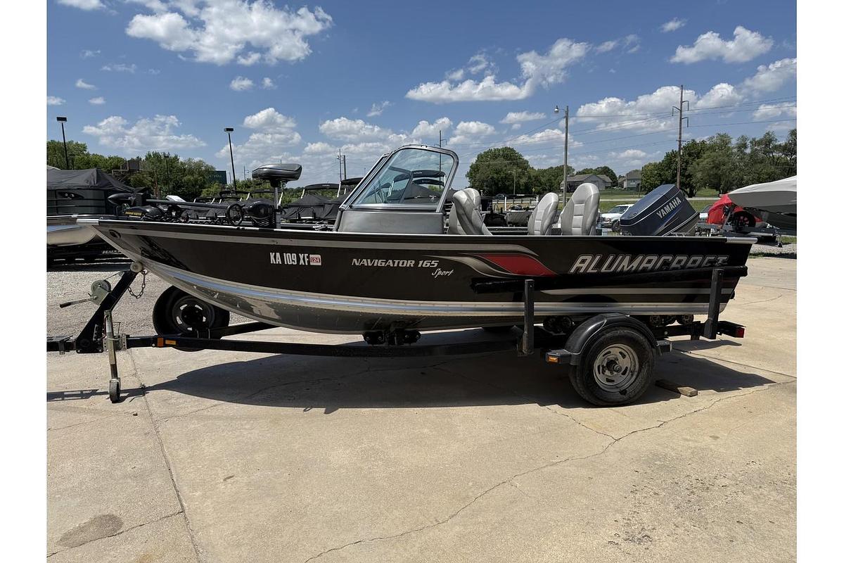 Used 2009 Alumacraft Navigator 165 Sport