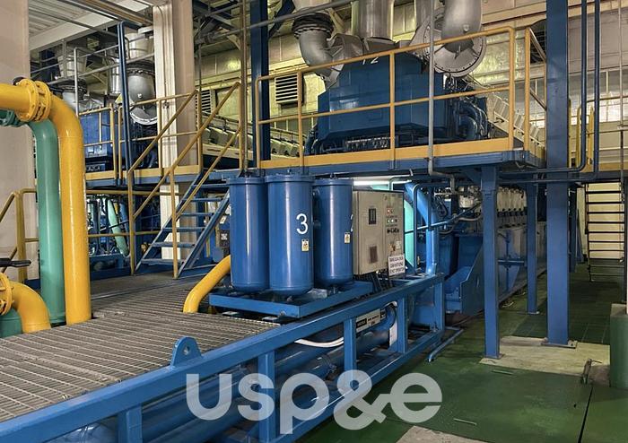 Used 40 MW 2001 Used Wartsila 18V32-LN Natural Gas Power Plant Gensets