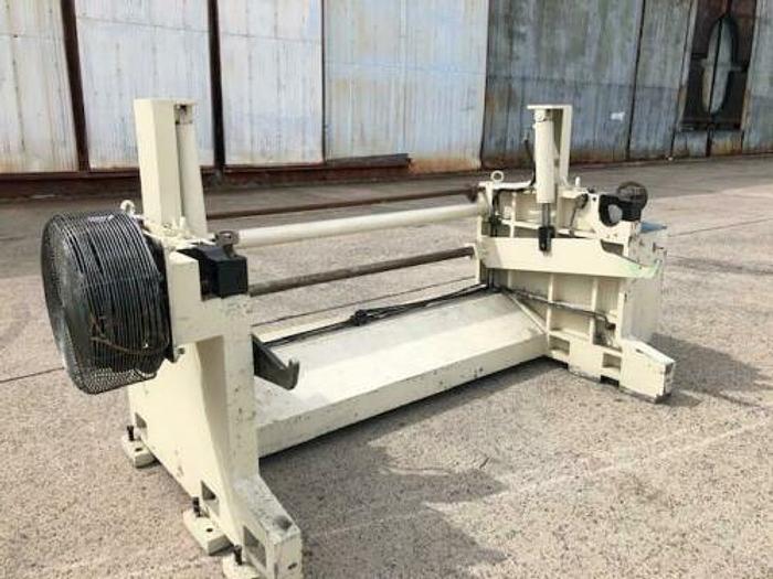 Used 65" CUSTOM UNWIND / REWIND TIDLAND CLASS 1 SLITTERS 60" DIAMETER
