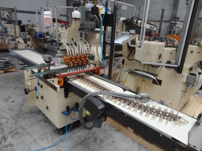 Used Rasch RREK chocolate bottle foiling