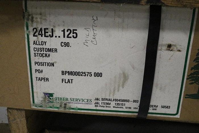 Unused Beloit DD4000 Refiner 24" Diameter Disc Plate Set #32356