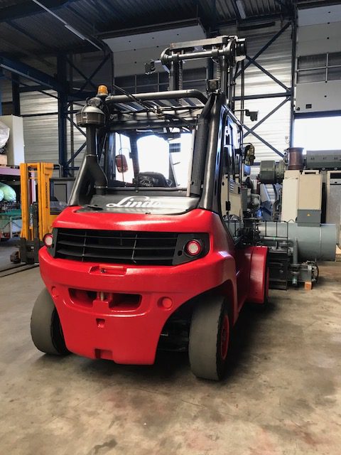 Used 2012 LINDE H80D FORKLIFT TRUCK