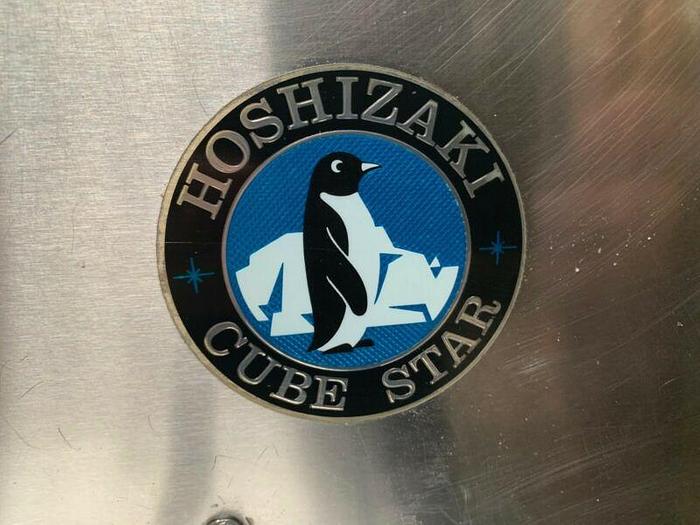 Used Hoshizaki F-1100MWA Ice Maker w/ Hoshizaki B-700SC Ice Storage Bin