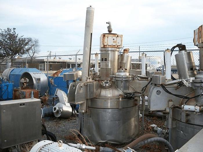 Used 78.27 SQ. FT. COGEIM PAN DRYER – HASTELLOY SB-575,  JACKETED (421.14 GALLONS)