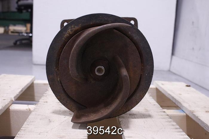 Used Gorman Rupp T4A65B Trash Pump Rotating Assembly, 2-Vane, 9.25" Impeller #39542