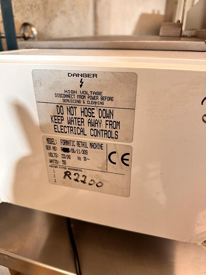 Used DEIGHTON  FORMATIC PATTY FORMER