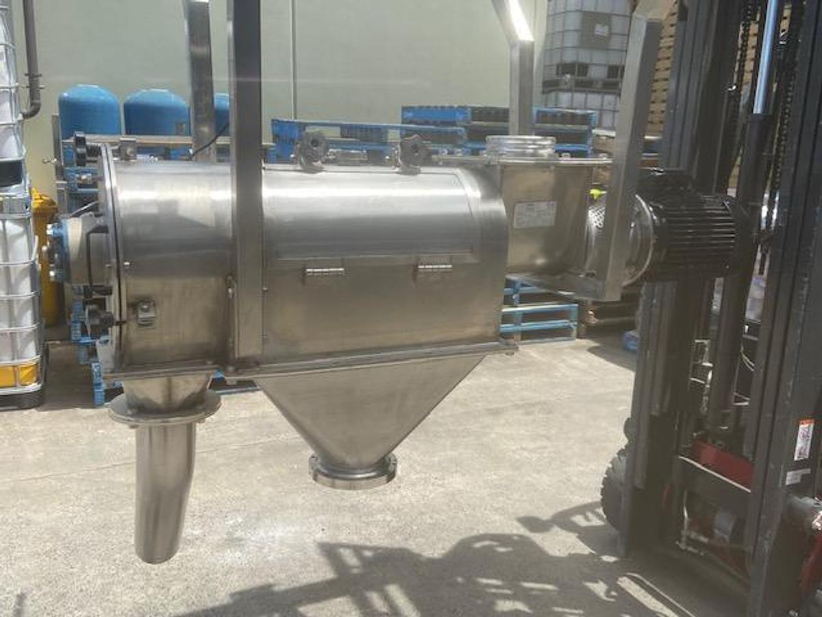 Used ERIMAKI STAINLESS STEEL ROTARY SIEVE