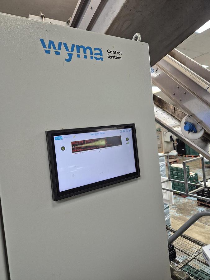 Used WYMA ROTO-CUT Parsnip and Carrot trimmer