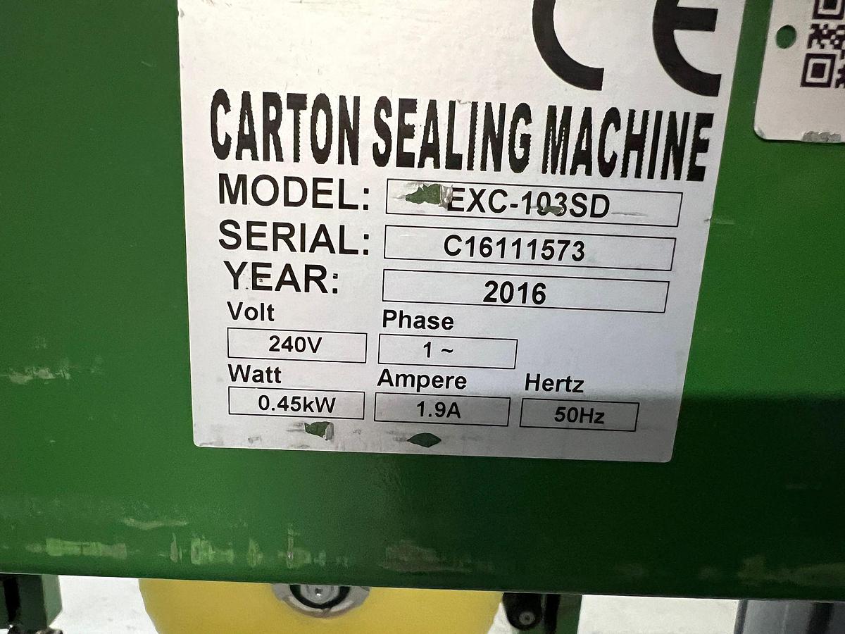 Used 2016 LITTLE DAVID by Loveshaw EXC-193SD Carton Sealing Machine