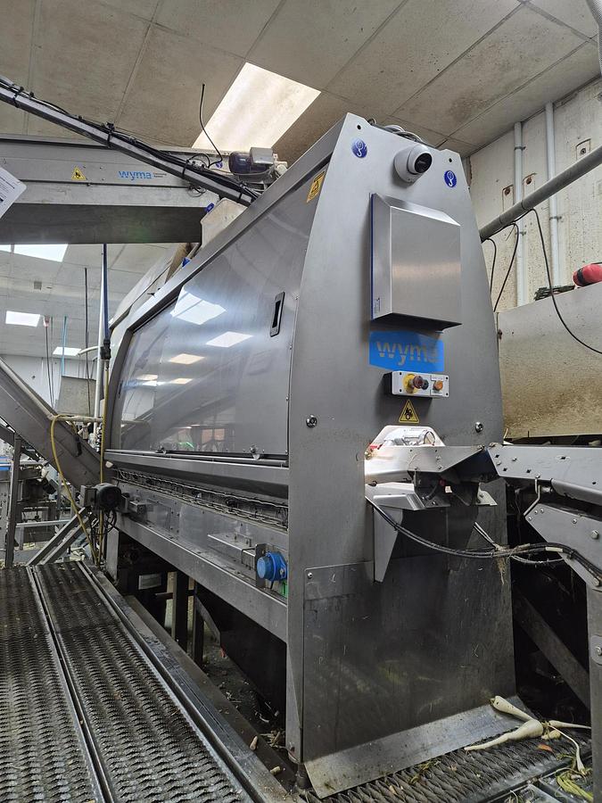 Used WYMA ROTO-CUT Parsnip and Carrot trimmer