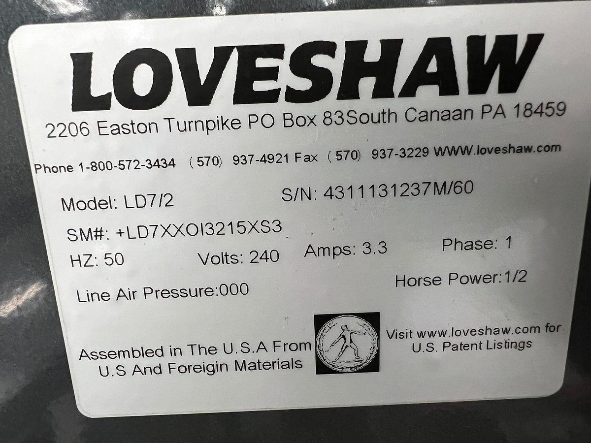Used 2016 LITTLE DAVID by Loveshaw EXC-193SD Carton Sealing Machine