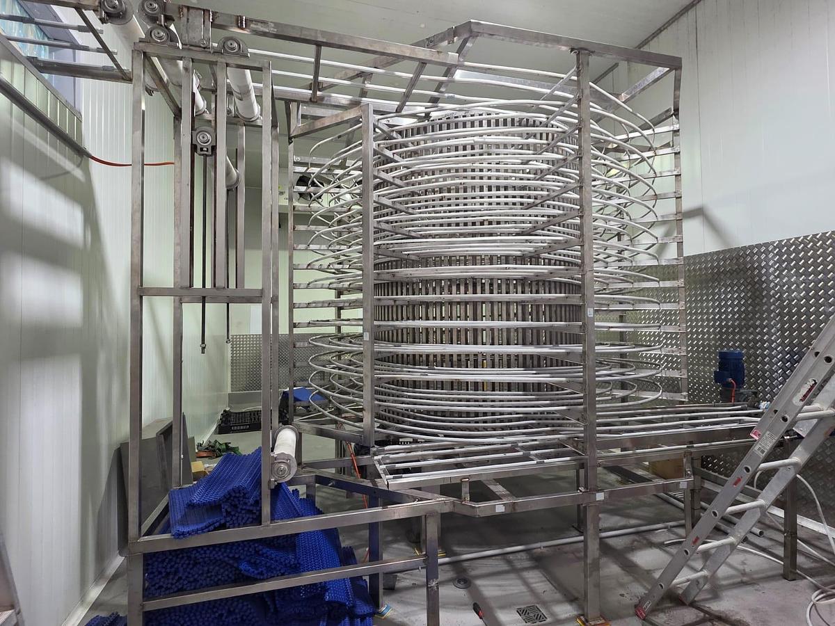 Used ALPTEKIN MAKINA Ttwin Spiral Freezers