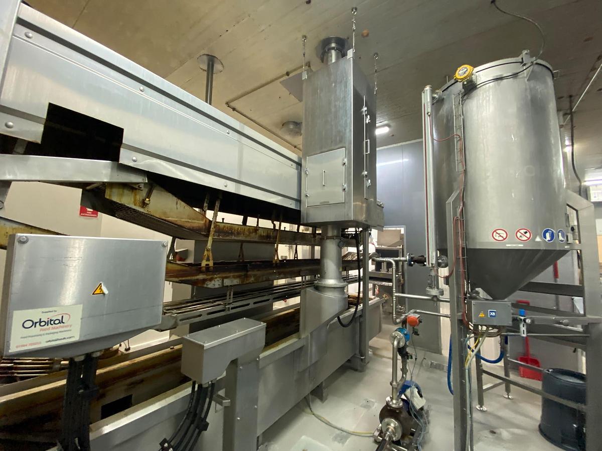 Used 2010 GEA/CFS CONTINUOUS ELECTRIC FRYER EFR 3000 450 E