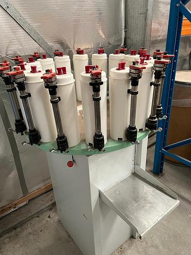 Used Klausen, Sower FDD25 Disperser with hydraulic lifting column