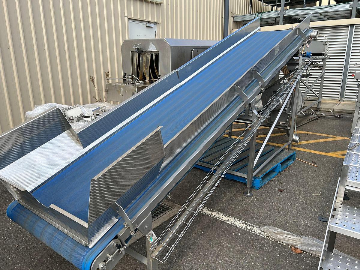Used FTNON Various Flat belt food conveyors