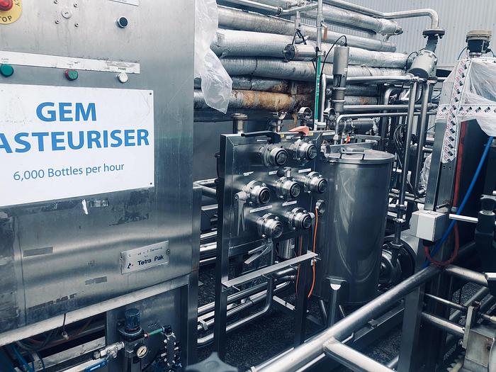 Used TETRA PAK Pasteuriser