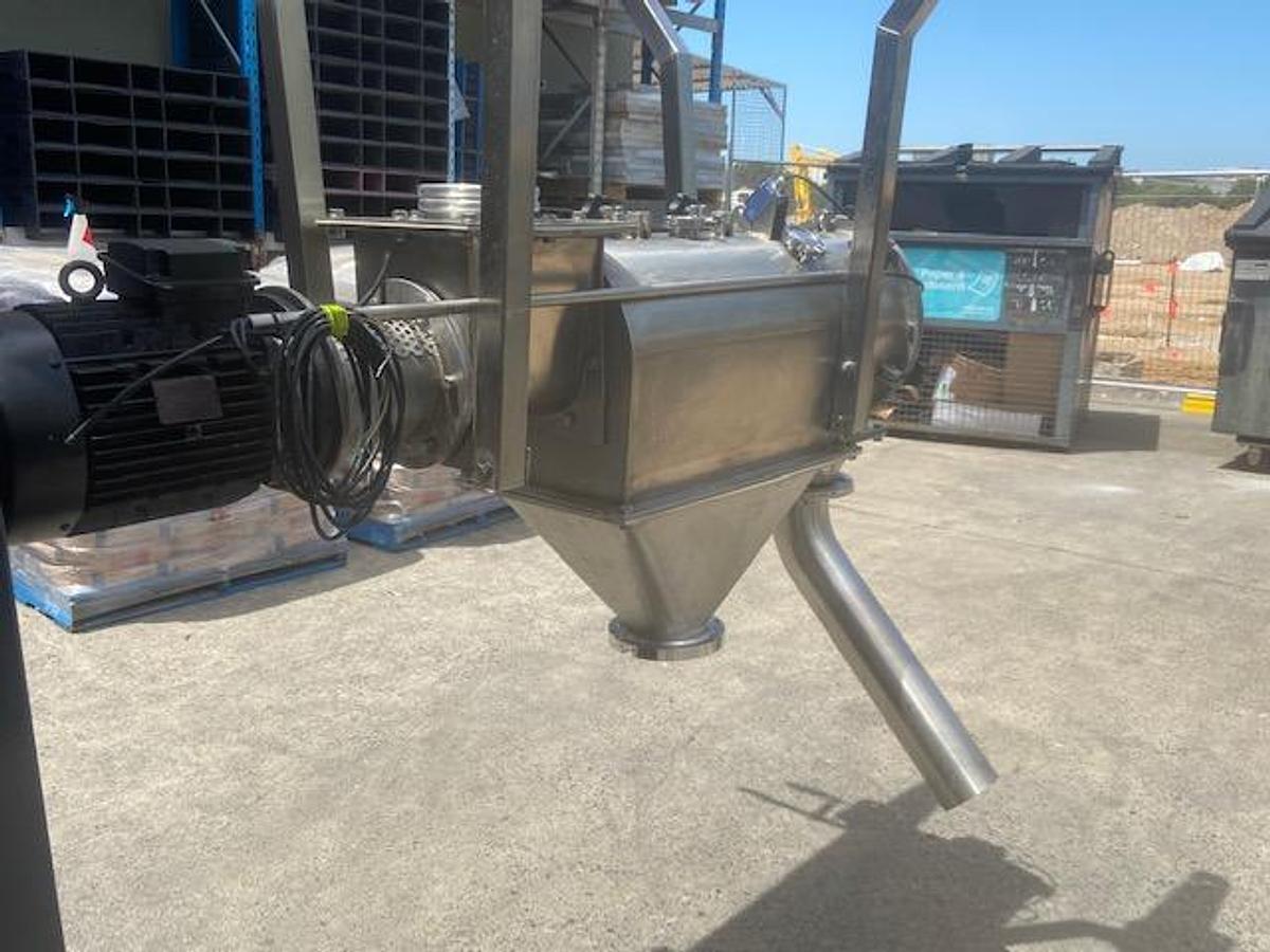 Used ERIMAKI STAINLESS STEEL ROTARY SIEVE